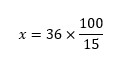 CCAT Example of Percentage Question
